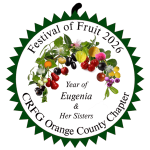 CRFG Festival of Fruit Logo