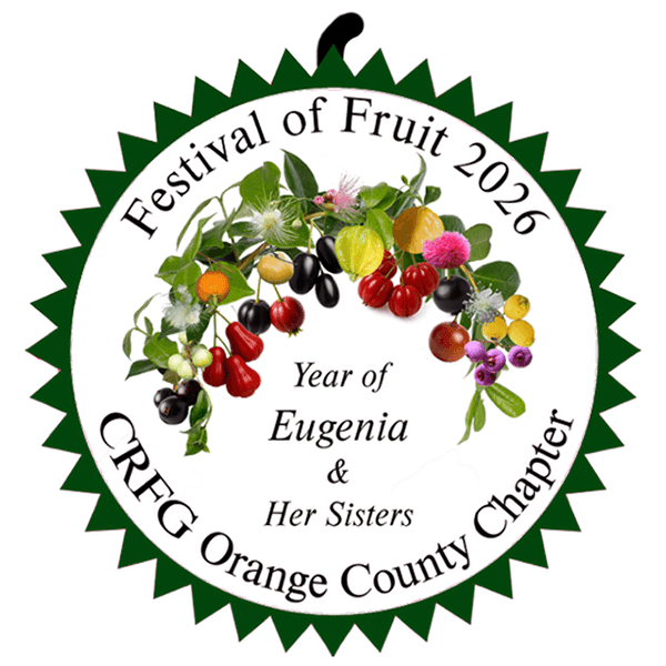 CRFG Festival of Fruit Logo